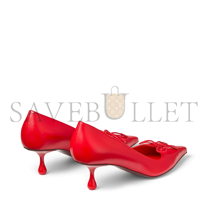 JIMMY CHOO SCARLETT 50 POSTBOX RED NAPPA LEATHER PUMPS SCARLETT50NAP JIMMY CHOO SCARLETT 50 POSTBOX RED NAPPA LEATHER PUMPS SCARLETT50NAP
